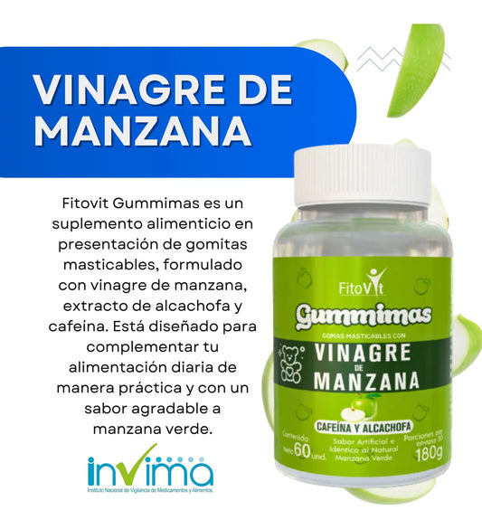 GOMITAS VINAGRE DE MANZANA MANZANA VERDE